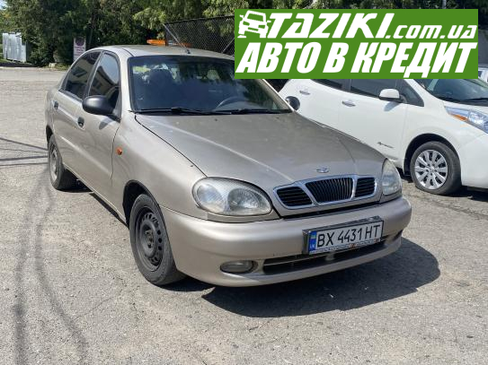 Daewoo Lanos, 2003г. 1.5л. газ/бензин Хмельницкий в кредит