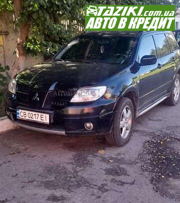 Mitsubishi Outlander, 2008г. 2л. бензин Чернигов в кредит