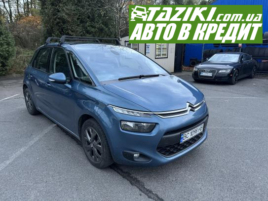 Citroen C4 picasso, 2014г. 1.6л. дт Львов в кредит