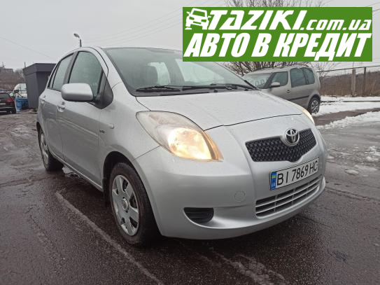 Toyota Yaris, 2007г. 1.4л. дт Полтава в кредит