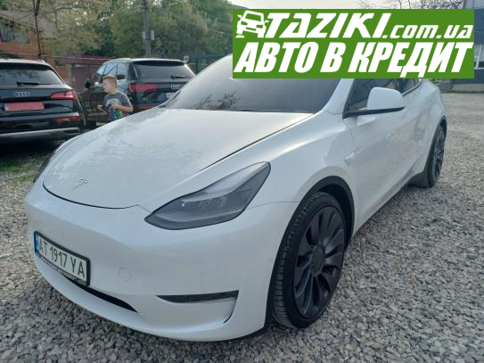 Tesla Model y, 2022г. 82л. Электро Ивано-Франковск в кредит