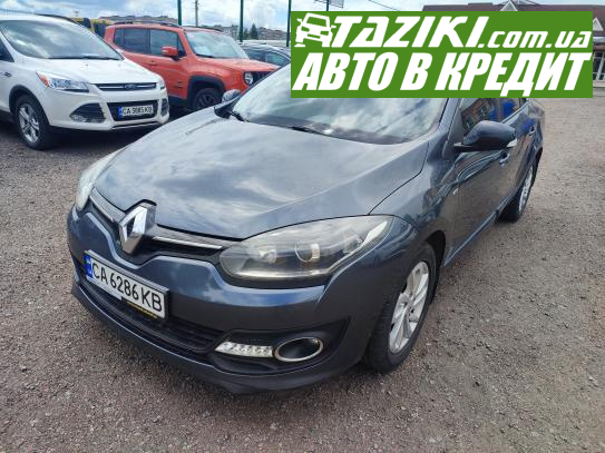 Renault Megane, 2015г. 1.5л. дт Черкассы в кредит