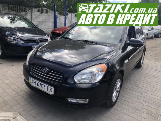 Hyundai Accent, 2008г. 1.5л. бензин Николаев в кредит