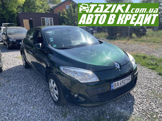 Renault Megane, 2010г. 1.6л. бензин Кропивницкий в кредит