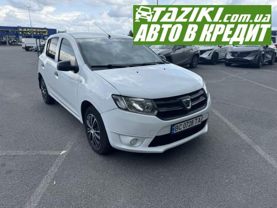 Dacia Sandero, 2014г. 1.1л. газ/бензин Львов в кредит