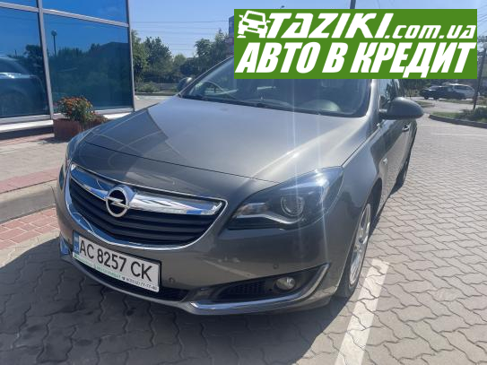 Opel Insignia, 2016г. 1.6л. дт Ковель в кредит