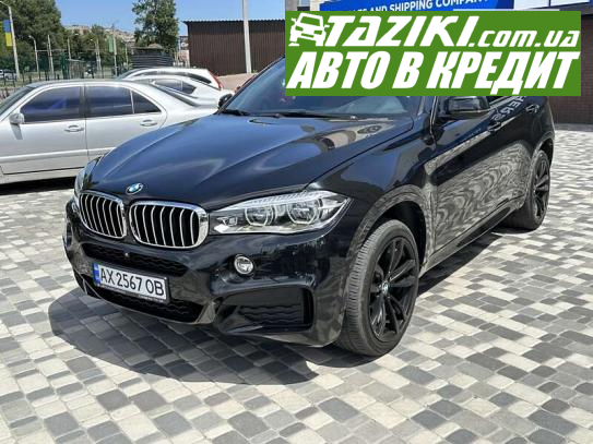 Bmw X6, 2016г. 4.4л. бензин Харьков в кредит