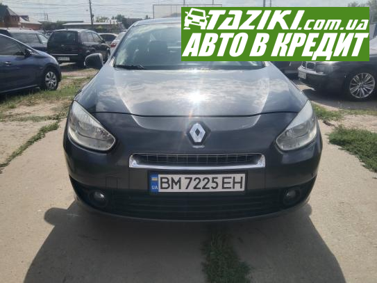 Renault Fluence, 2012г. 1.6л. газ/бензин Сумы в кредит