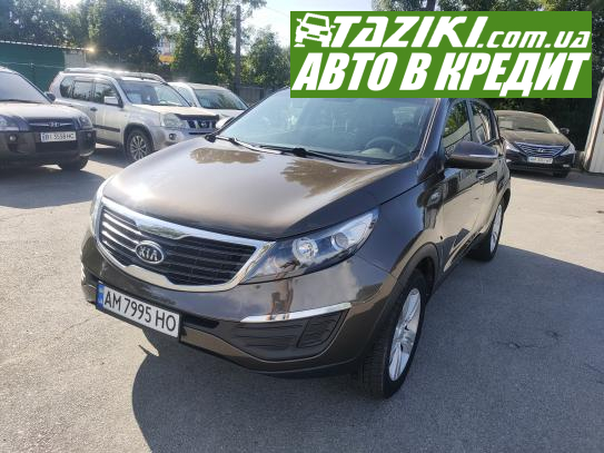 Kia Sportage, 2012г. 2.4л. газ/бензин Житомир в кредит