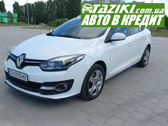 Renault Megane, 2014г. 1.5л. дт Черкассы в кредит