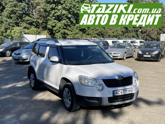 Skoda Yeti, 2013г. 1.2л. бензин Луцк в кредит