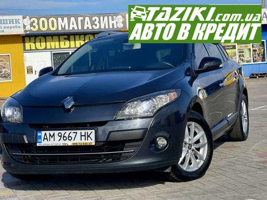 Renault Megane, 2012г. 1.5л. дт Житомир в кредит