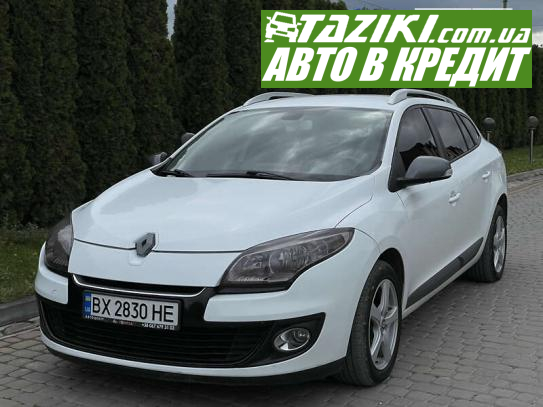 Renault Megane, 2012г. 1.5л. дт Хмельницкий в кредит