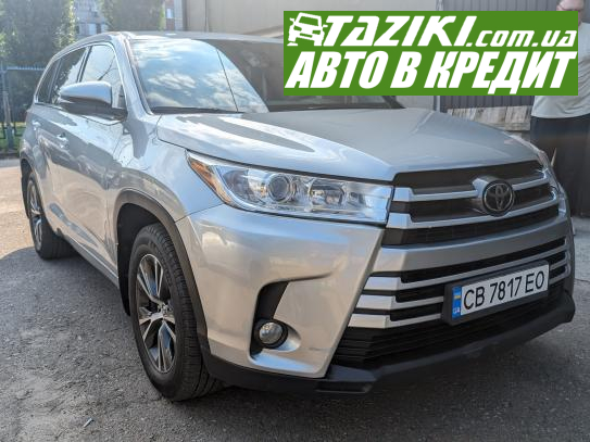 Toyota Highlander, 2017г. 2.7л. газ/бензин Чернигов в кредит