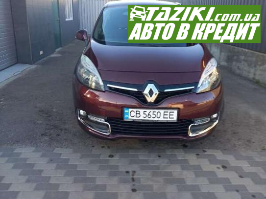 Renault Megane scenic, 2015г. 1.5л. дт Чернигов в кредит