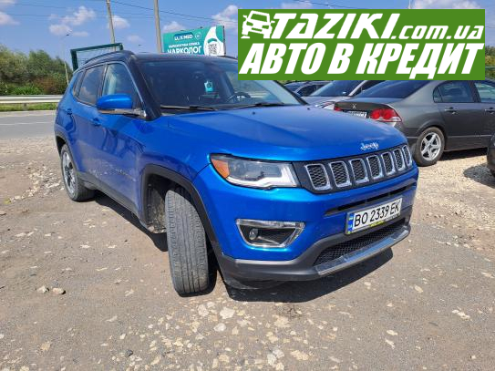 Jeep Compass, 2018г. 2.4л. газ/бензин Тернополь в кредит