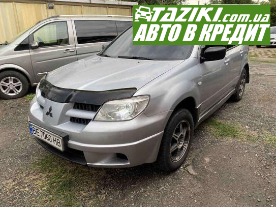 Mitsubishi Outlander, 2007г. 2л. газ/бензин Николаев в кредит