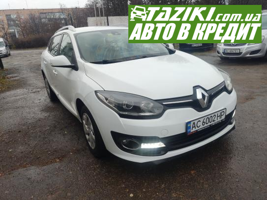 Renault Megane, 2014г. 1.5л. дт Луцк в кредит