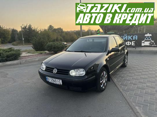 Volkswagen Golf, 2001г. 1.6л. газ/бензин Полтава в кредит