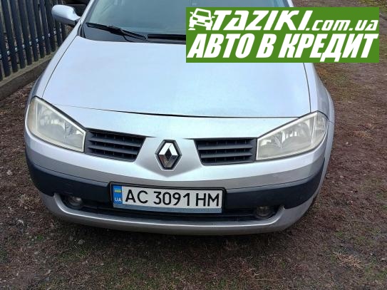 Renault Megane, 2005г. 1.6л. бензин Нововолынск в кредит