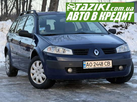 Renault Megane, 2004г. 1.6л. бензин Тернополь в кредит